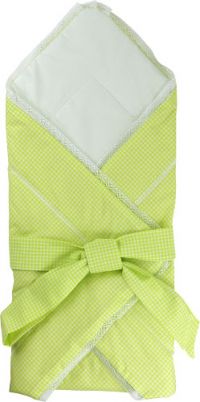 Одеяло - конверт для младенца салатовый СУ