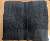Полотенце  черное (70х140) PUANLI DESEN, хлопок 