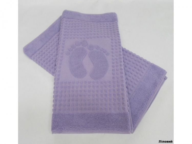 Коврик (полотенце для ног) Arya Winter 50X70 лиловый