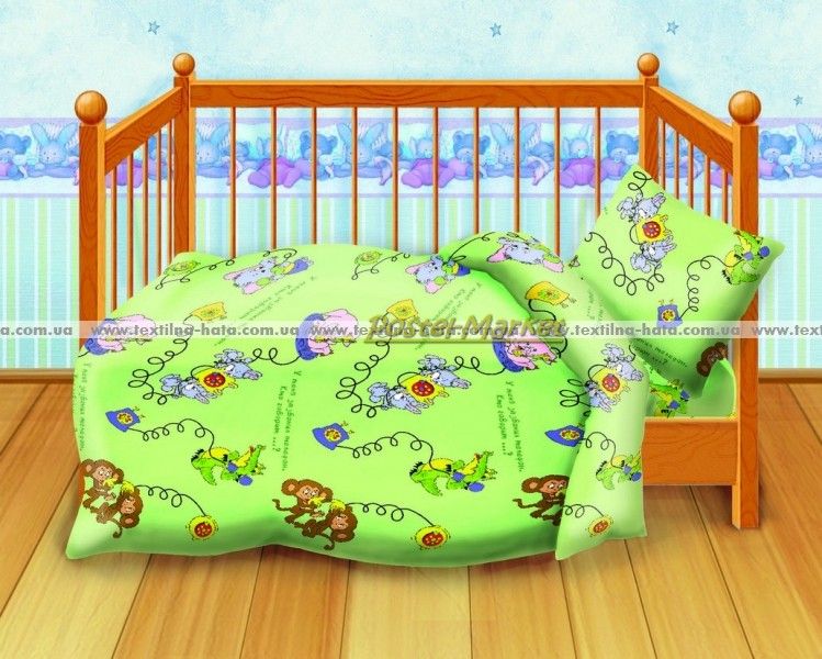 Постельное белье в детскую кроватку
