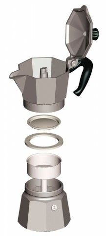 Кофеварка гейзерная 3 чашки BIALETTI Moka Express 990001162 
