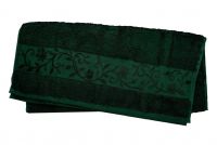 Полотенце Бамбук Hanibaba темно-зеленое
