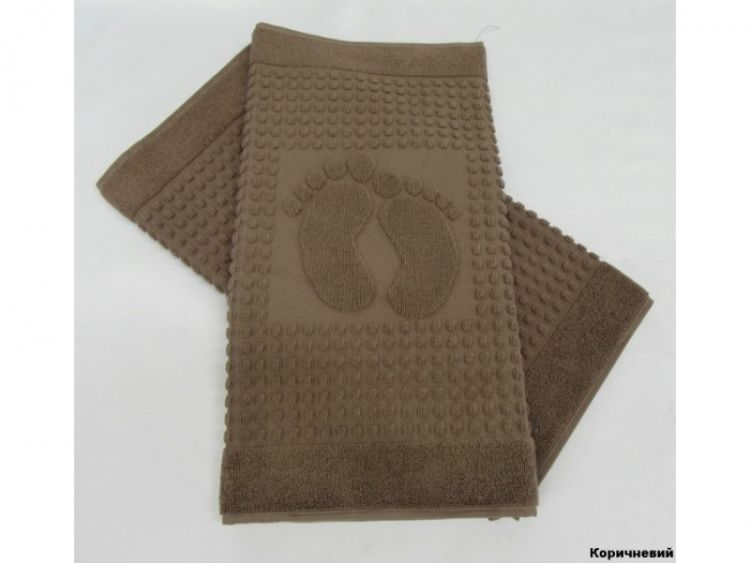 Коврик (полотенце для ног) Arya Winter 50X70 коричневый