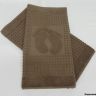 Коврик (полотенце для ног) Arya Winter 50X70 коричневый