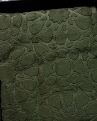 Однотонный темно зеленый акриловый плед Sesli Koyu Yesil