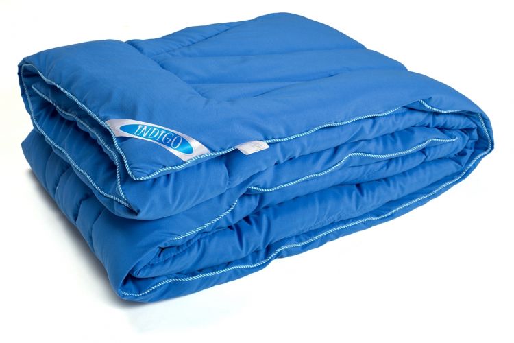 Одеяло демисезонное Руно 321.52INDIGO синее