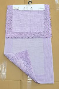 Набор ковриков в ванную Mosso лиловый косичка