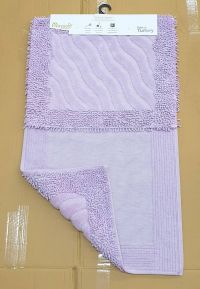 Набор ковриков в ванную Mosso лиловый волна