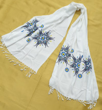 Пляжное полотенце Peshtemal Цветок, бамбук