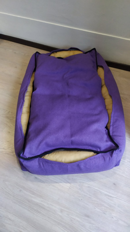 Большой лежак для собак ярко фиолетовый Rizo 110/65 купить