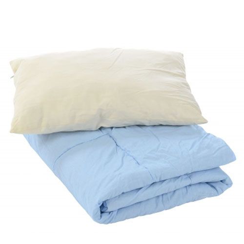 Комплект "Зимние сны" детский зимний (одеяло и подушка) Bella Donna голубой