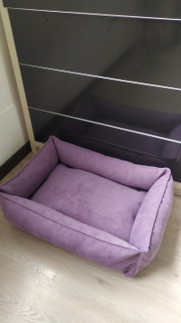Лежак для собак (котов) Rizo 60/45 см фиолетовый теплый