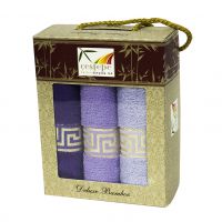 Кухонные полотенца Violet greek (30х50 - 3 шт) Bamboo Cestepe 