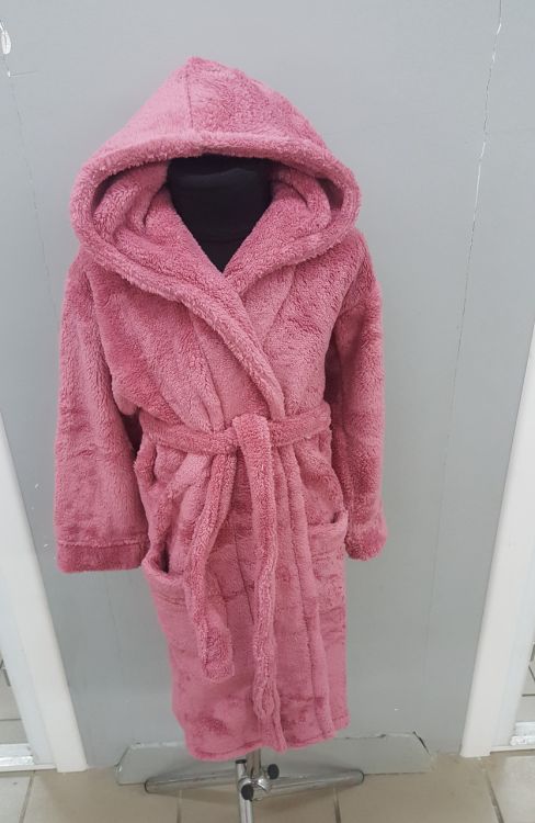 Розовый детский халат купить