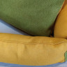 Лежак для собак и котов Rizo 60/45 желто-зеленный в Киеве