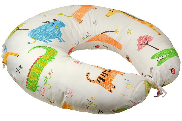 Подушка для беременных и кормления Руно, силикон Jungle