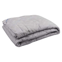 Одеяло стандарт шерсть в бязи Руно Серый вензель
