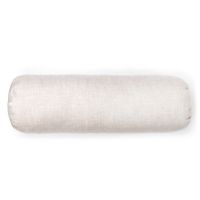 Льняная наволочка на подушку- валик 100% лен отбеленный ЛинТекс