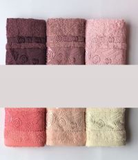 Набор махровых полотенец Sikel Cotton 30*50 (6 шт) Rose Garden