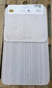 Набор ковриков в ванную Tafting светло серый