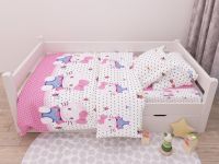 Подростковый постельный набор 165 ранфорс Hello Kitty