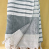 Пляжное полотенце Peshtemal-махра 350 г/м2 темно серое