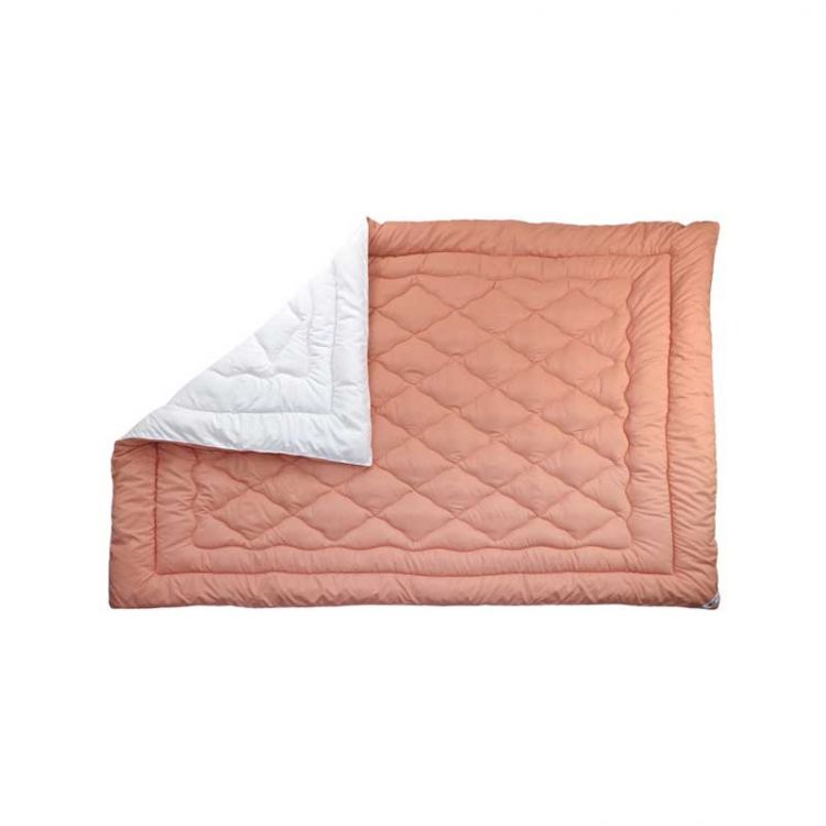 Купить одеяло на зиму шерстяное Персикового цвета