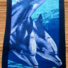 Полотенце пляжное Дельфины купить