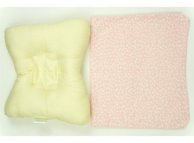 Детская подушка Руно Баттерфляй 308Б с наволочкой  розовой