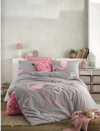 Набор постельного белья хлопок LORINE Flamingo
