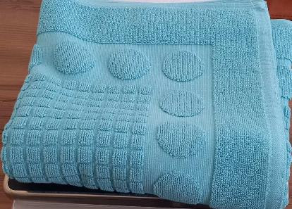 коврик для ванной 750 г/м2 зеленый 50х70 Ножки