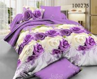 Комплект постельного белья бязь Роза фиолетовая