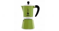 Кофеварка гейзерная 3 чашки Bialetti Rainbow 0004972 зеленая