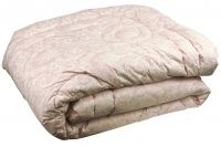 Одеяло шерстяное Руно зимнее бязь розовое