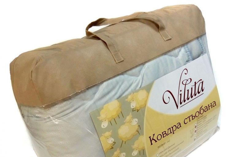 Одеяло Viluta полушерсть стёганноет в сумке