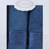 Комплект махровых полотенец Gulcan Cotton (2 шт) blue
