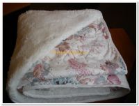 Одеяло шерстяное-мех Стеганное (теплое)