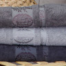 Набор серых бамбуковых полотенец 50х90 (3 шт), Aynali Agac купить