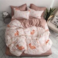 Комплект постельного белья бязь Фламинго Пудра