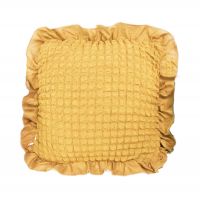 Декоративная подушка с чехлом кремовая (1)