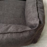 Лежак для собак (котов) Rizo 70/50 см темно-коричневый