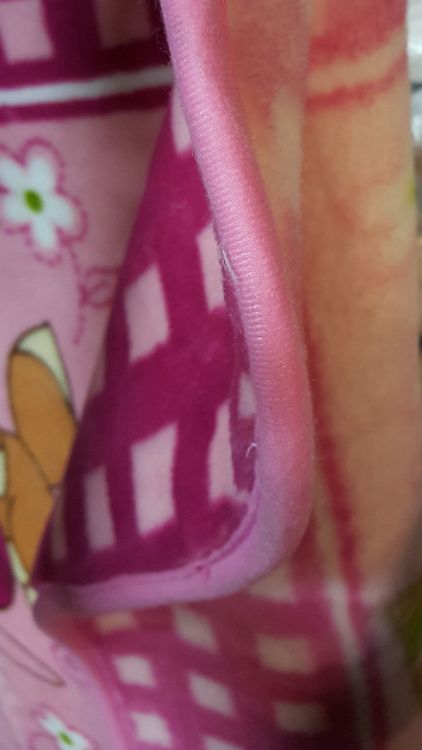 Детский плед Котята розовый микрофибра