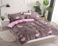 Комплект постельного белья бязь Фламинго Крупный