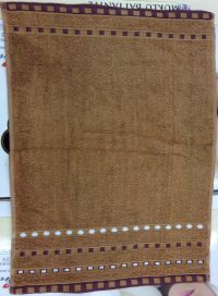 Махровые полотенца Sertay (12шт.) коричневые