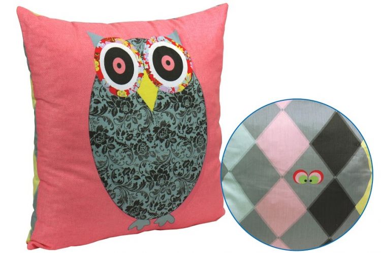 Подушка декоративная Руно Owl Grey