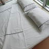 Комплект постельного белья Cotton V2 белого цвета
