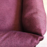 Лежак для собак 58/45 бордового цвета со съемным чехлом купить