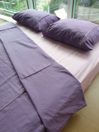 Комплект постельного белья Cotton V3 фиолетовый