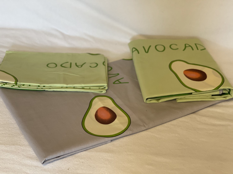 Комплект постельного белья бязь Авокадо Green Grey фото 2