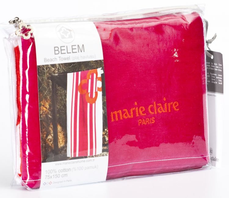 Полотенце Marie Claire BELEM розовое в упаковке 